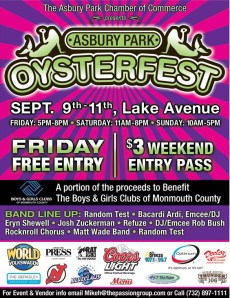 Jersey Shore Events: Asbury Park Oysterfest