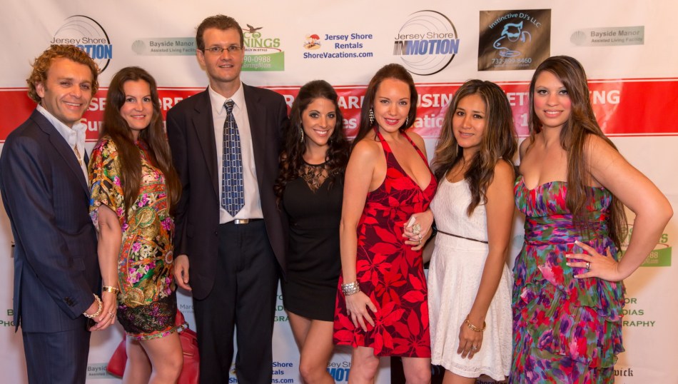 Chris Fotache Rosa Davis Jersey Shore Premiere