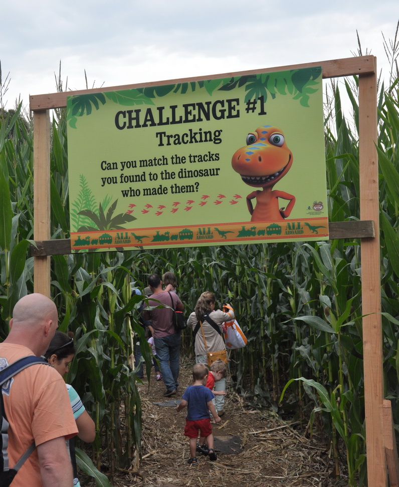 Dinosaur Train NJ Corn Maze