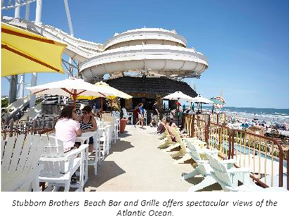 Morey's Piers Wildwood Stubborn Brothers Beach Bar and Grille