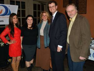 Jersey Shore Premiere Networking Serena DiMaso Bert Baron Janine Strafaci