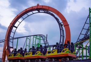 Keansburg Amusement Park New Rollercoaster Looping Star