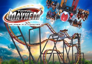 Six Flags Great Adventure New Rollercoaster Total Mayhem