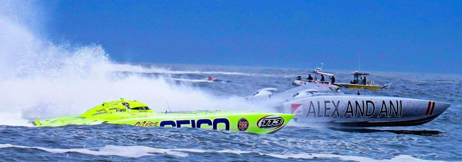 Point Pleasant Racing Miss Geico Alex and Ani