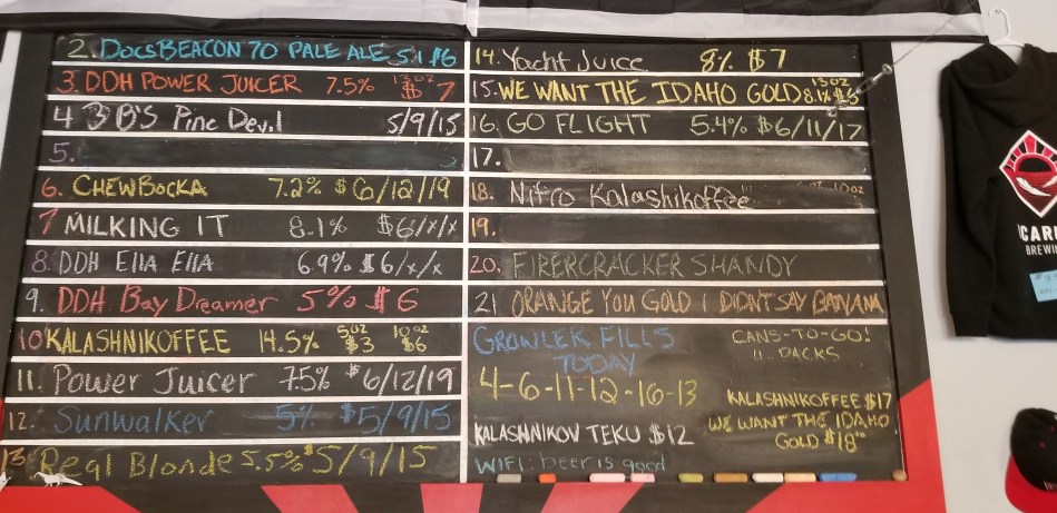 Icarus NJ craft beer review