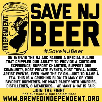 Save NJ Craft Beer