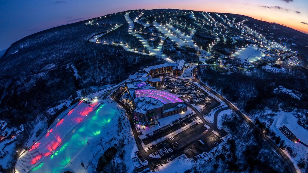 Camelback PA Ski Mountain Attractions