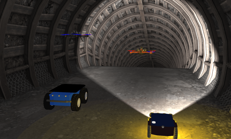 Darpa Subterranean robotics CYNET NJ