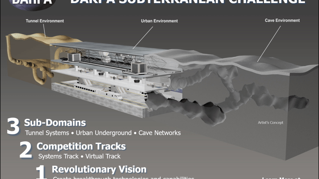 DARPA Subterranean Challenge CYNET.ai robotics